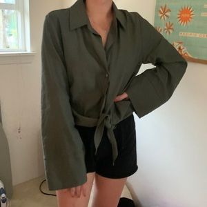 ZARA button up